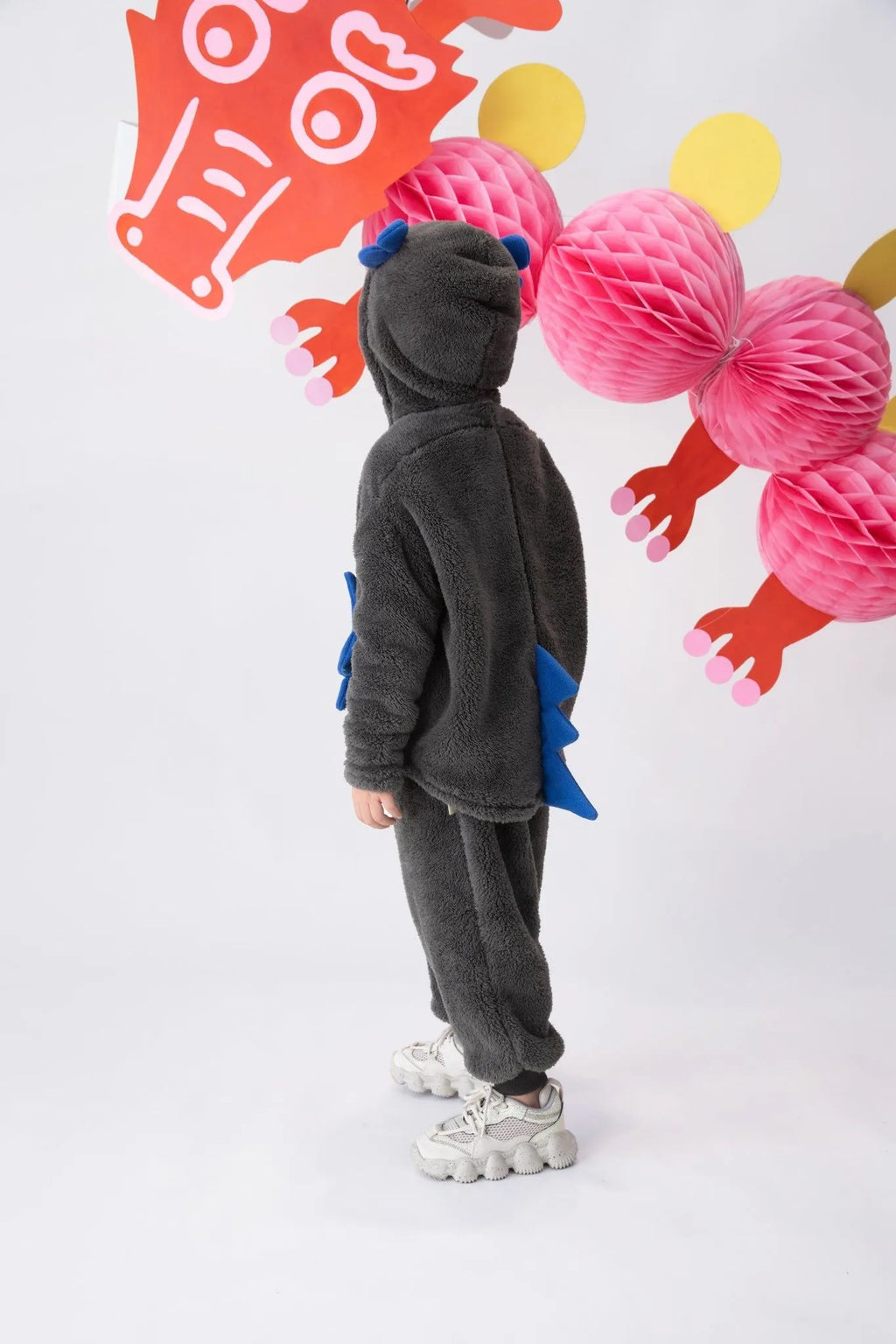 Poco Blush Spring Dragon Plush Sweatshirt