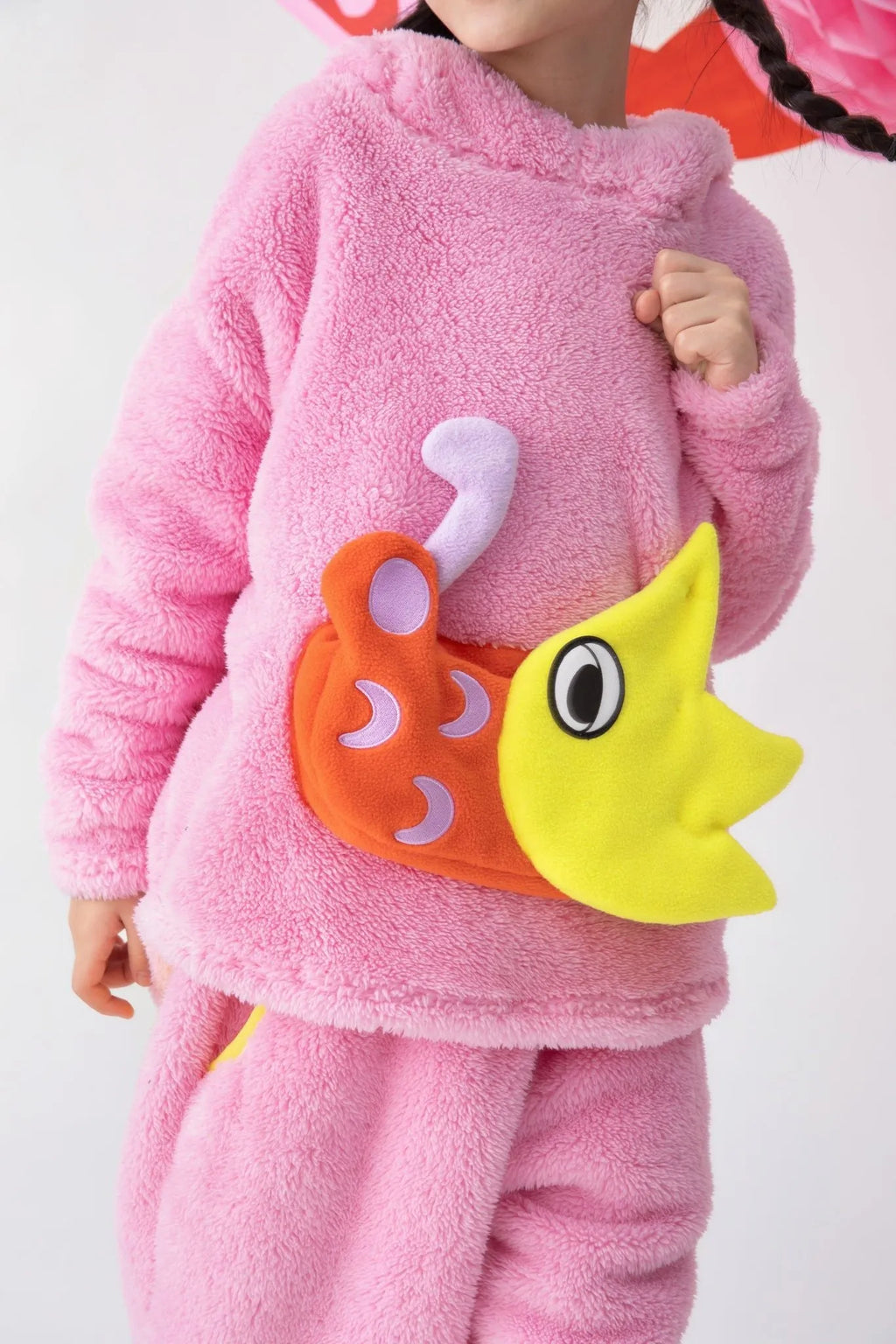 Poco Blush Spring Dragon Plush Sweatshirt