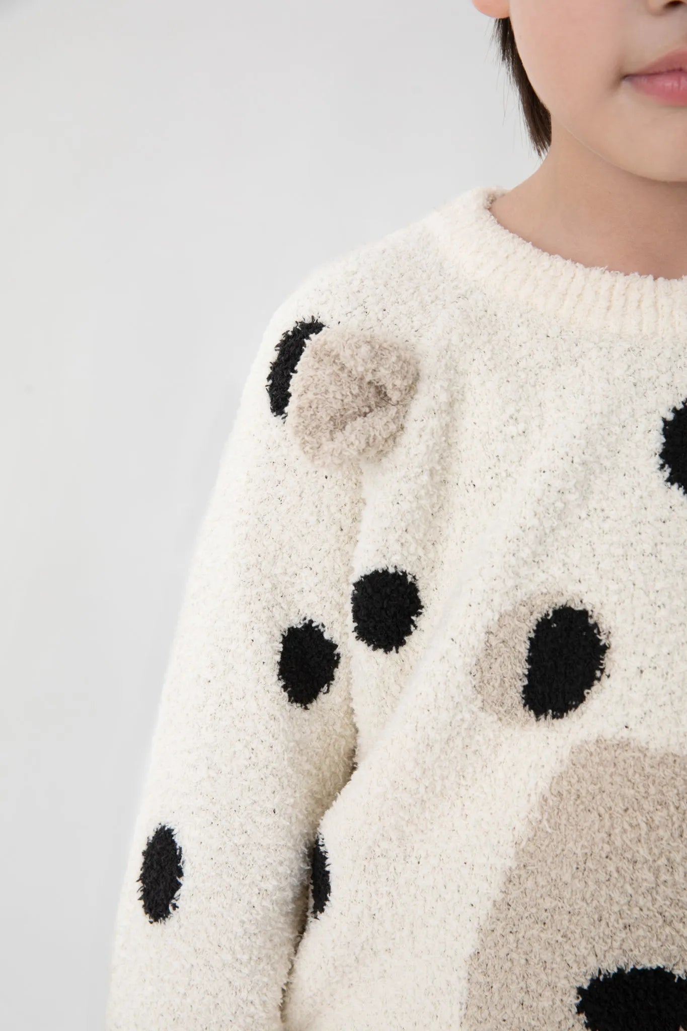 Poco Blush Polar Bear Plush Fleece Loungewear Set