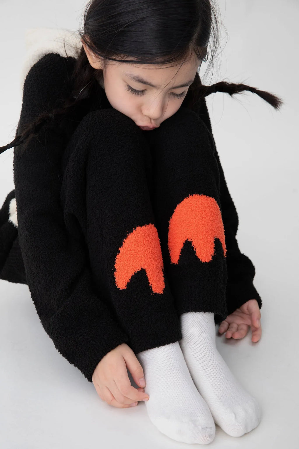 Poco Blush Penguin Plush Fleece Loungewear Set