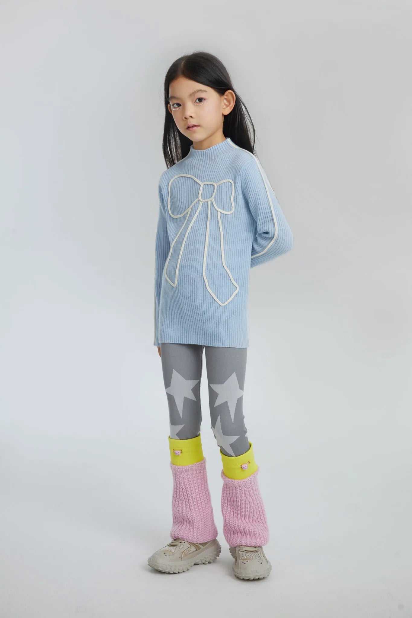 Poco Blush Seamless Star Legwarmer Legging Pants