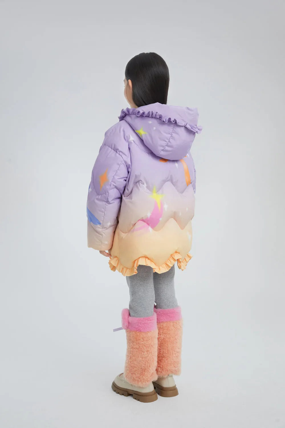 Poco Blush Plush Toy Goose Down Jacket