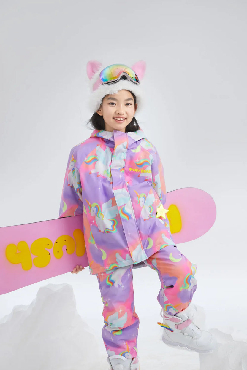 Dreamy Pegasus Insulated Ski Jacket by Poco Blush, image 3