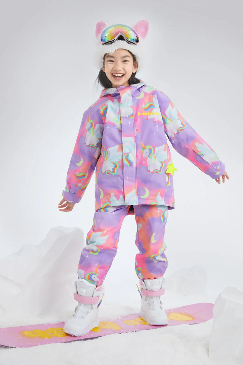 Dreamy Pegasus Insulated Ski Pants by Poco Blush, image 4
