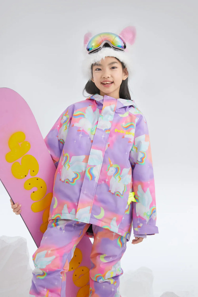 Dreamy Pegasus Insulated Ski Jacket by Poco Blush, image 2