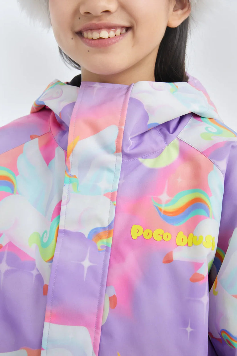 Dreamy Pegasus Insulated Ski Jacket by Poco Blush, image 6