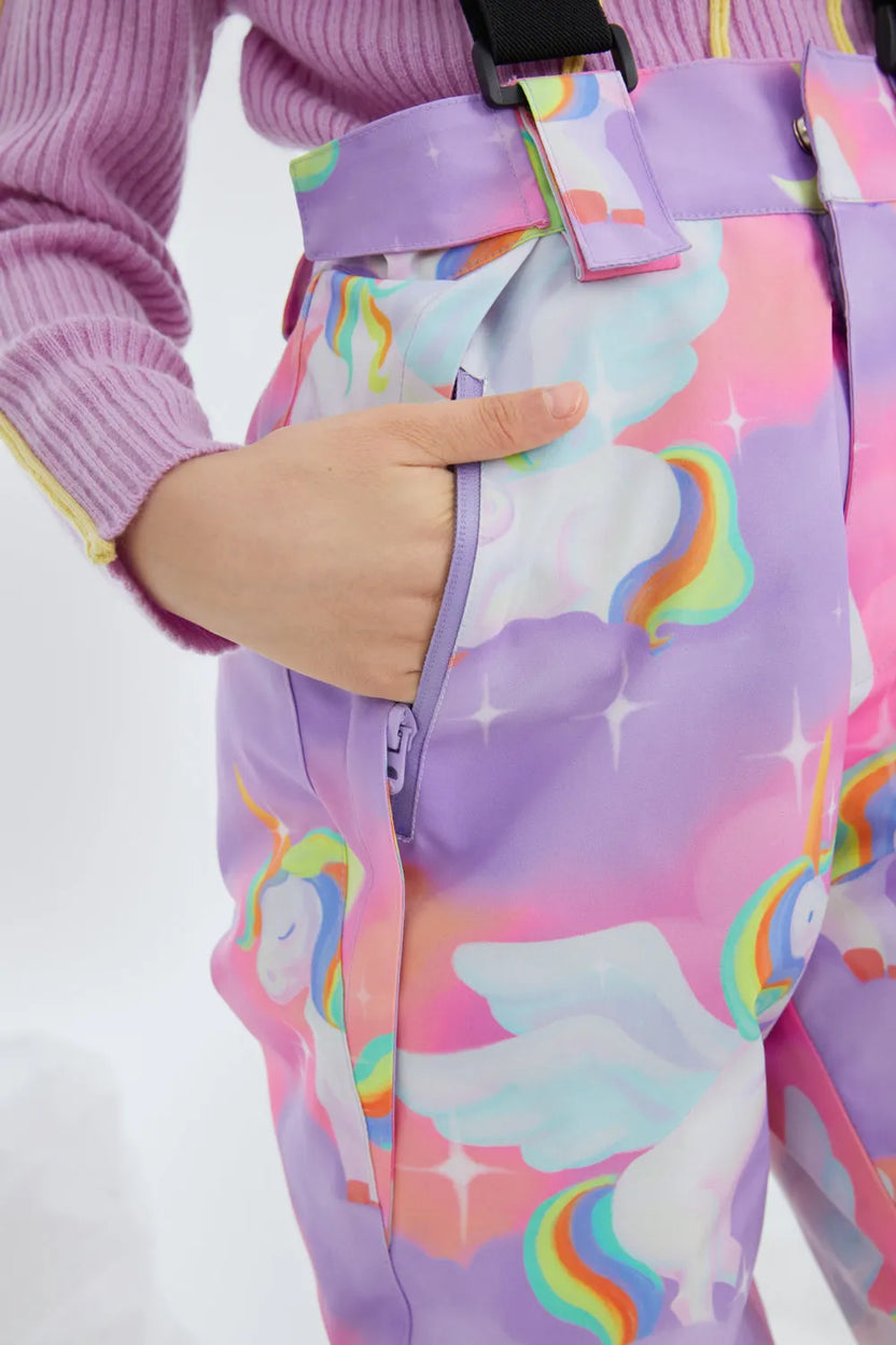 Dreamy Pegasus Insulated Ski Pants by Poco Blush, image 6