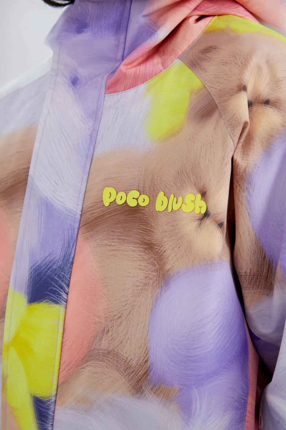 Fuzzy Friend Insulated Ski Jacket by Poco Blush, image 6