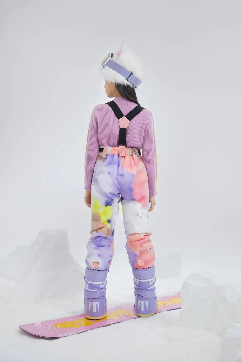 Poco Blush Fuzzy Friends Insulated Ski Pants