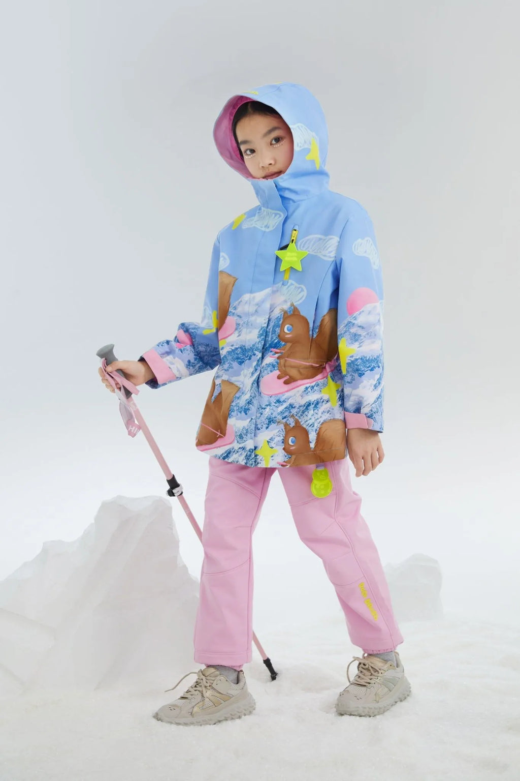 Poco Blush Waterproof Fleece-Lined Ski Pants