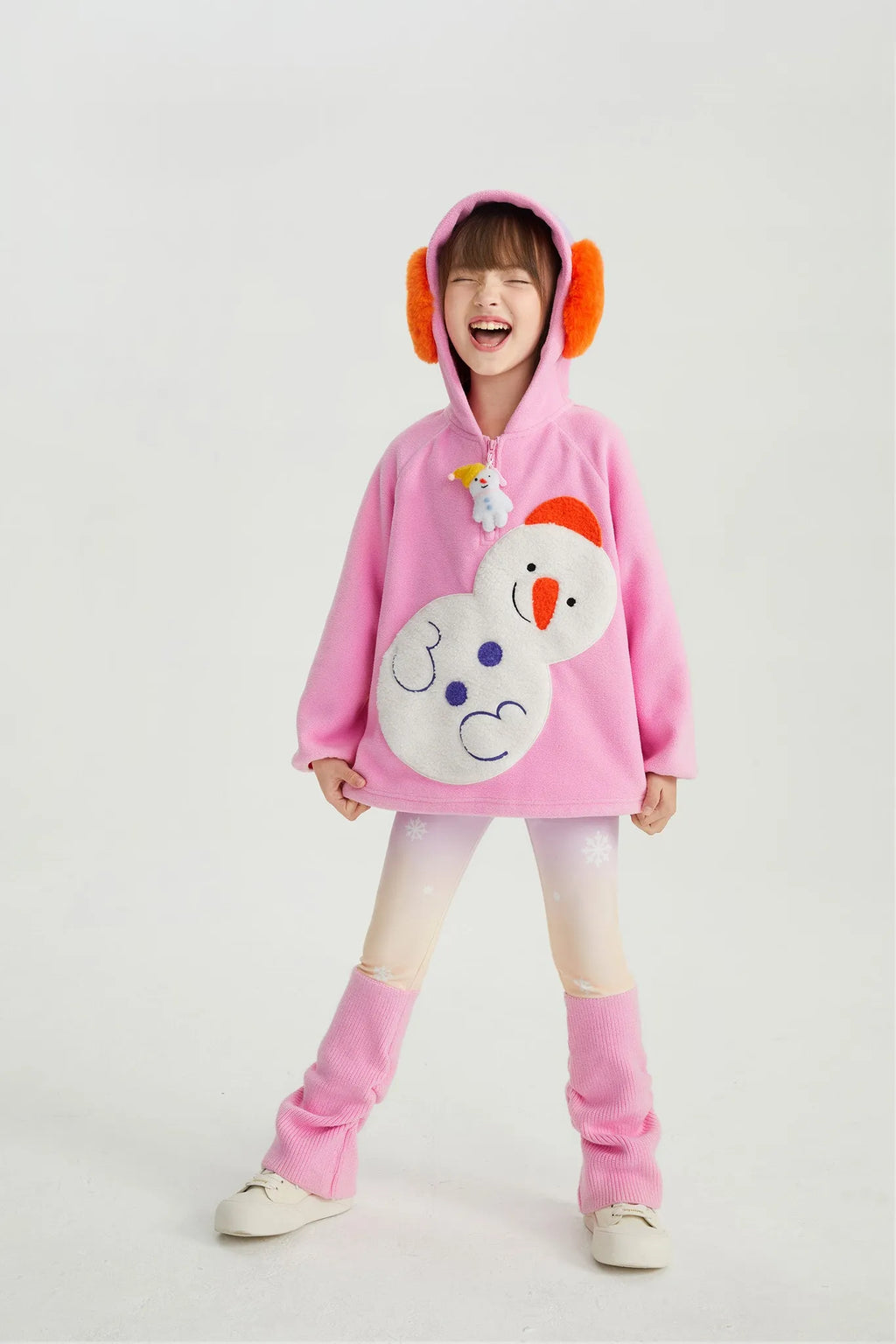 Poco Blush Snow Night Aurora Gradient Base Layer Leggings