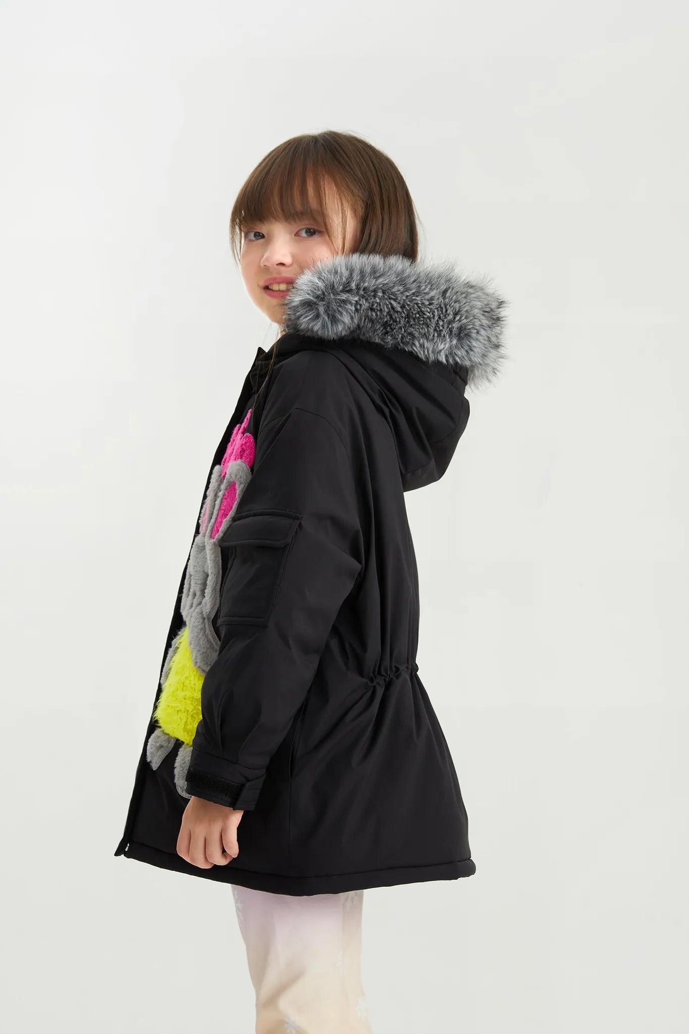 Poco Blush Hand-in-Hand Soy-Blend Bomber Jacket