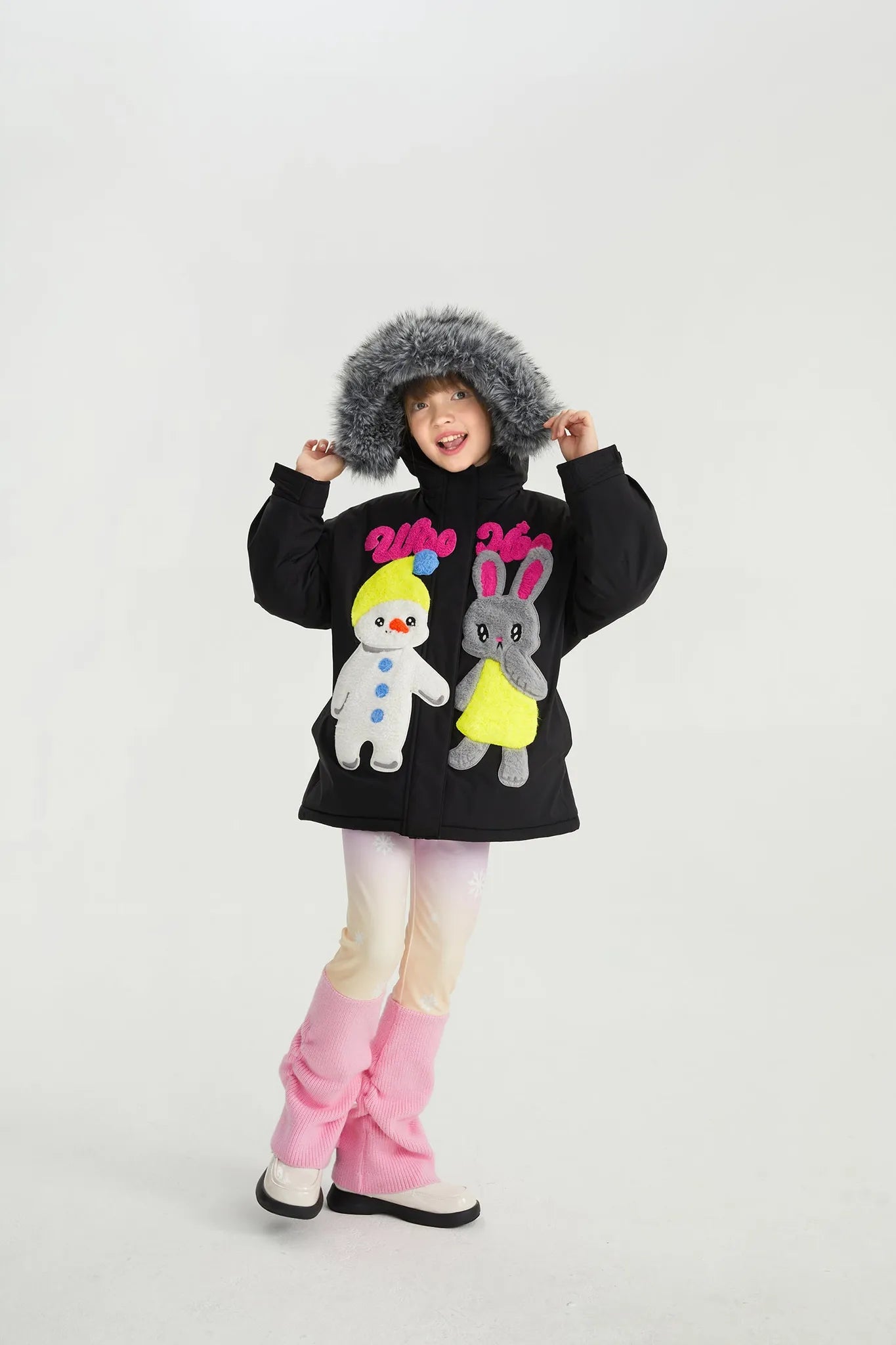 Poco Blush Hand-in-Hand Soy-Blend Bomber Jacket