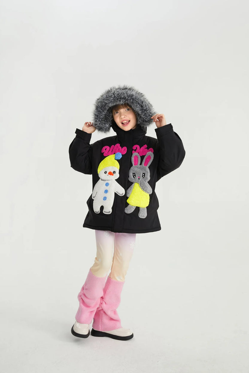 Hand-in-Hand Soy-Blend Bomber Jacket by Poco Blush, image 8