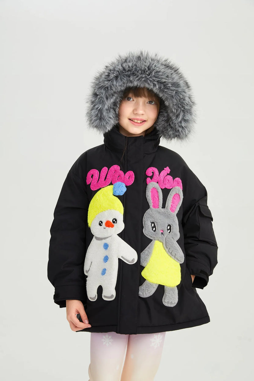Hand-in-Hand Soy-Blend Bomber Jacket by Poco Blush, image 6