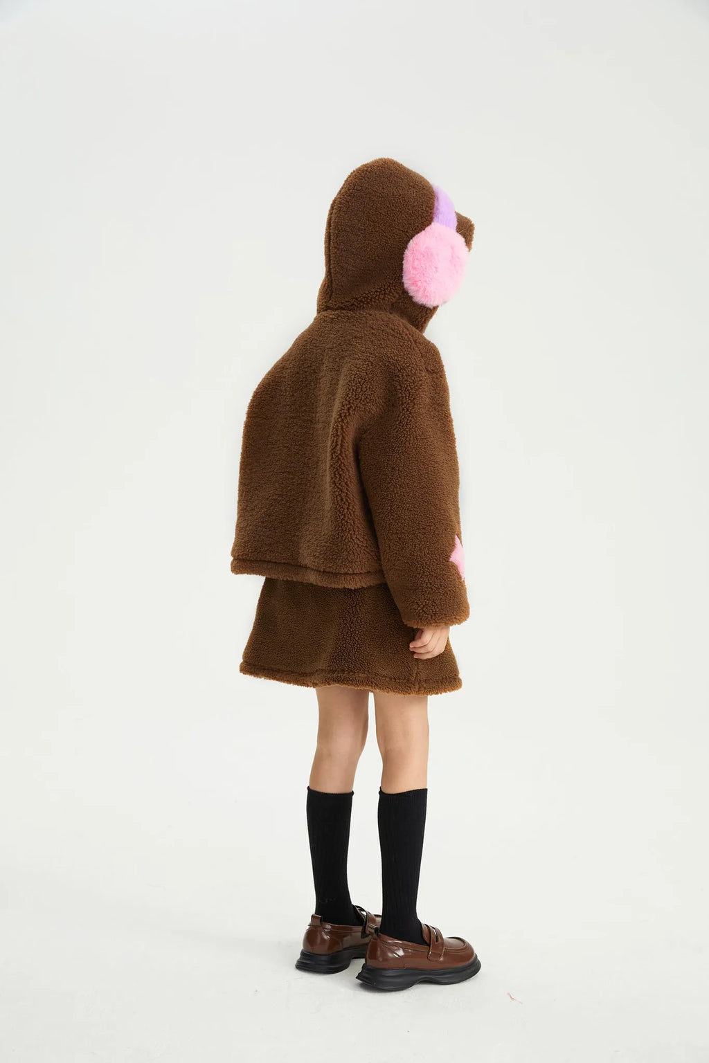 Poco Blush Snowman Wobbler & Star Bunny Sherpa Coat