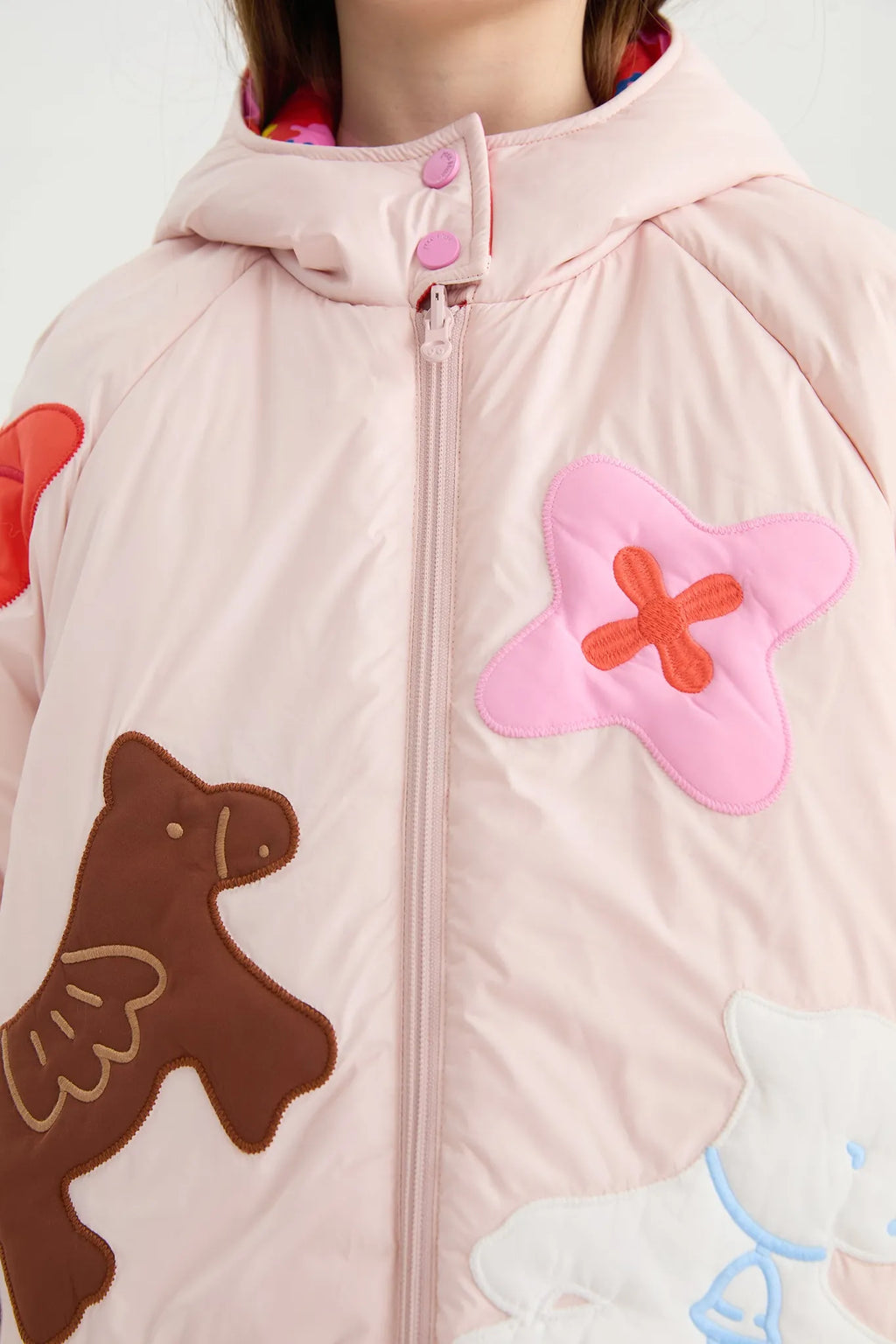Poco Blush Altay Story Reversible Soy Padding Coat