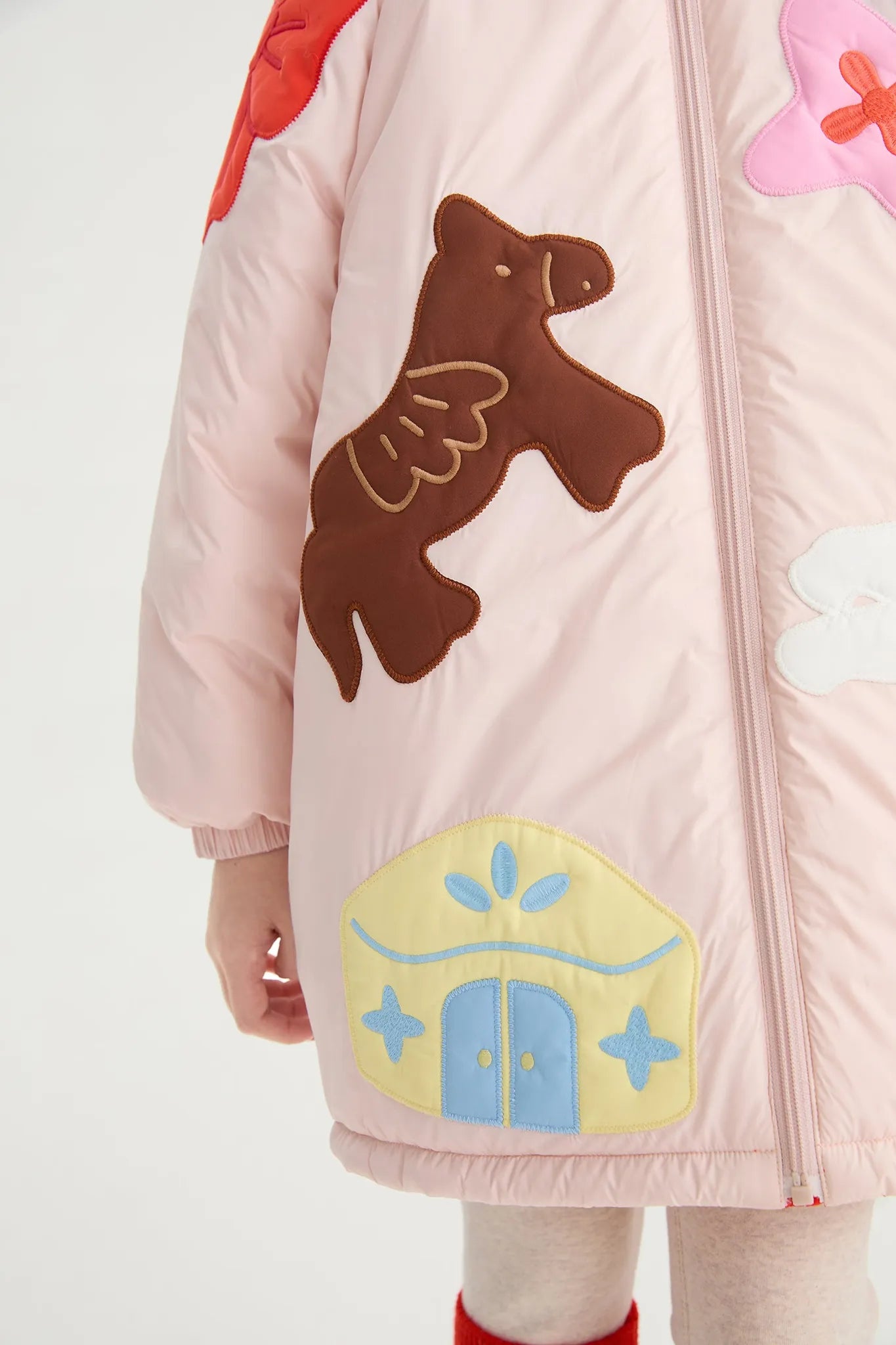 Poco Blush Altay Story Reversible Soy Padding Coat