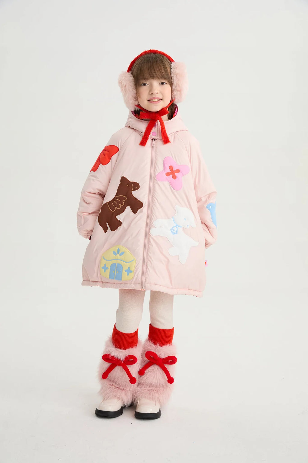 Poco Blush Altay Story Reversible Soy Padding Coat