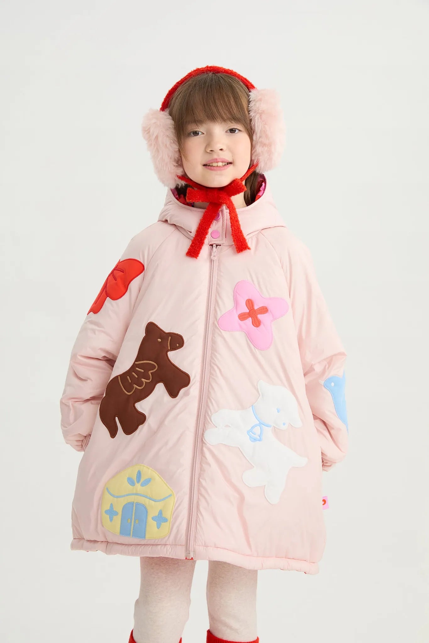 Poco Blush Altay Story Reversible Soy Padding Coat