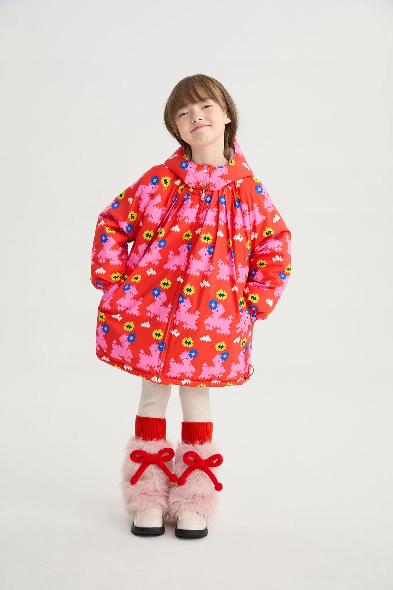 Poco Blush Altay Story Reversible Soy Padding Coat