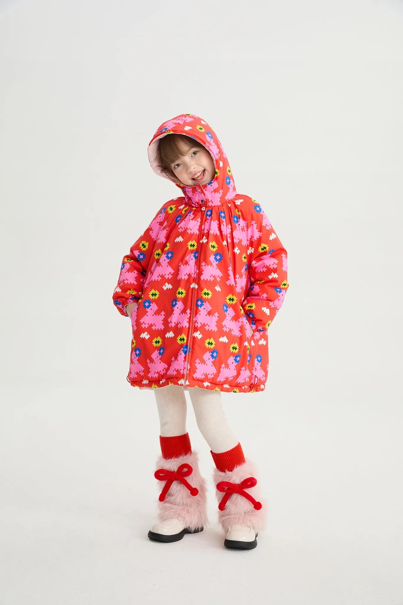 Poco Blush Altay Story Reversible Soy Padding Coat