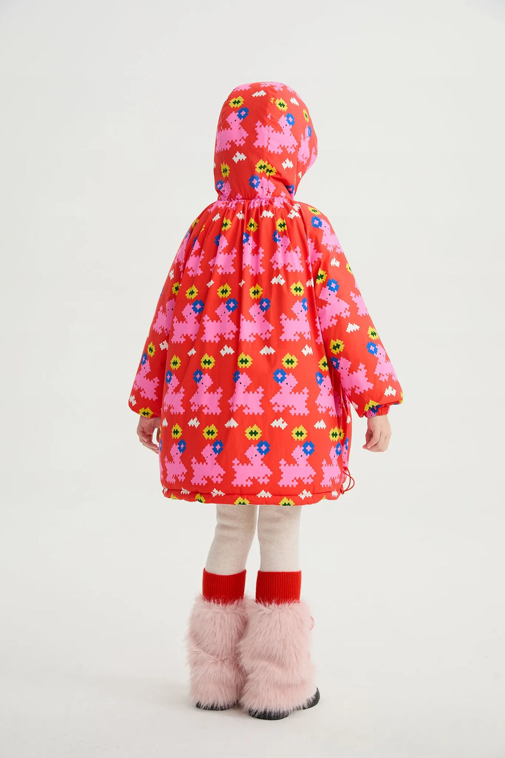 Poco Blush Altay Story Reversible Soy Padding Coat