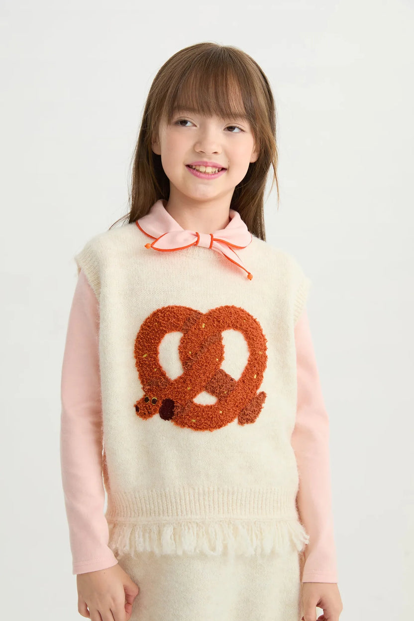Little Butterfly Gift Fleece Base Layer Top by Poco Blush, image 5