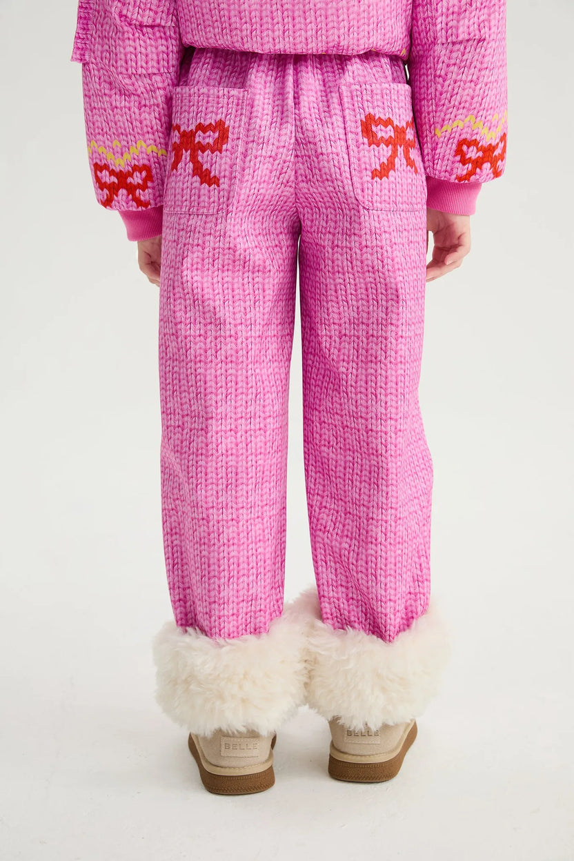 Little Sheep Printed Softshell Pants by Poco Blush, image 6