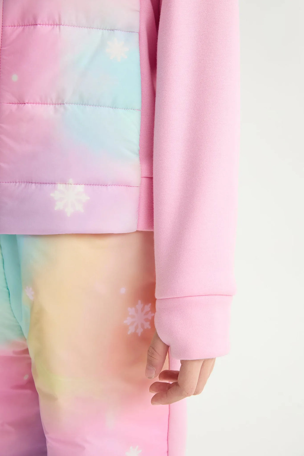Poco Blush Rainbow Candy Soy Padding Jacket