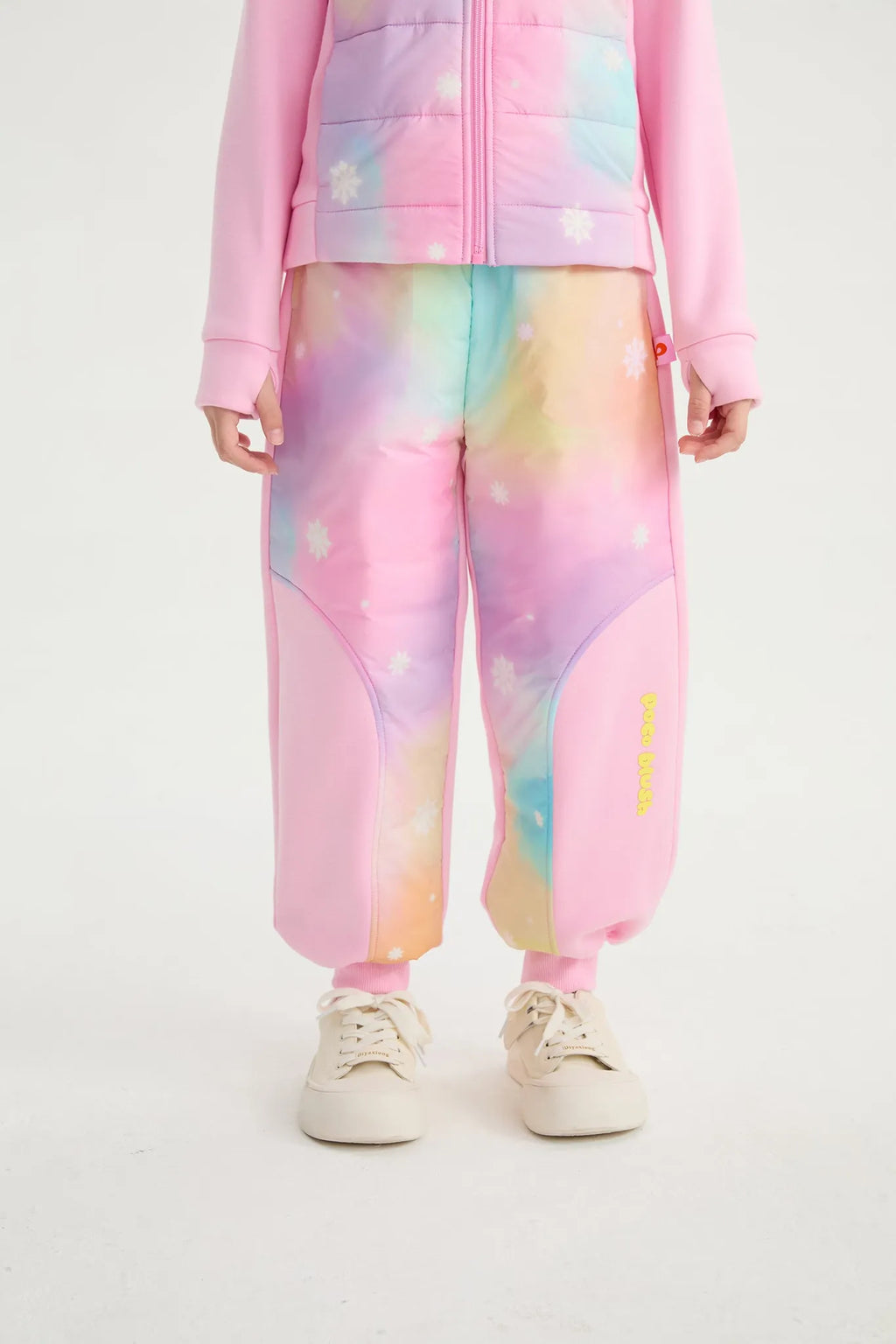 Poco Blush Rainbow Candy Soy Padding Pants