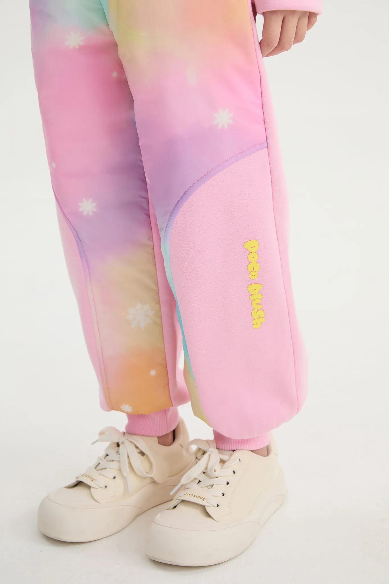 Poco Blush Rainbow Candy Soy Padding Pants