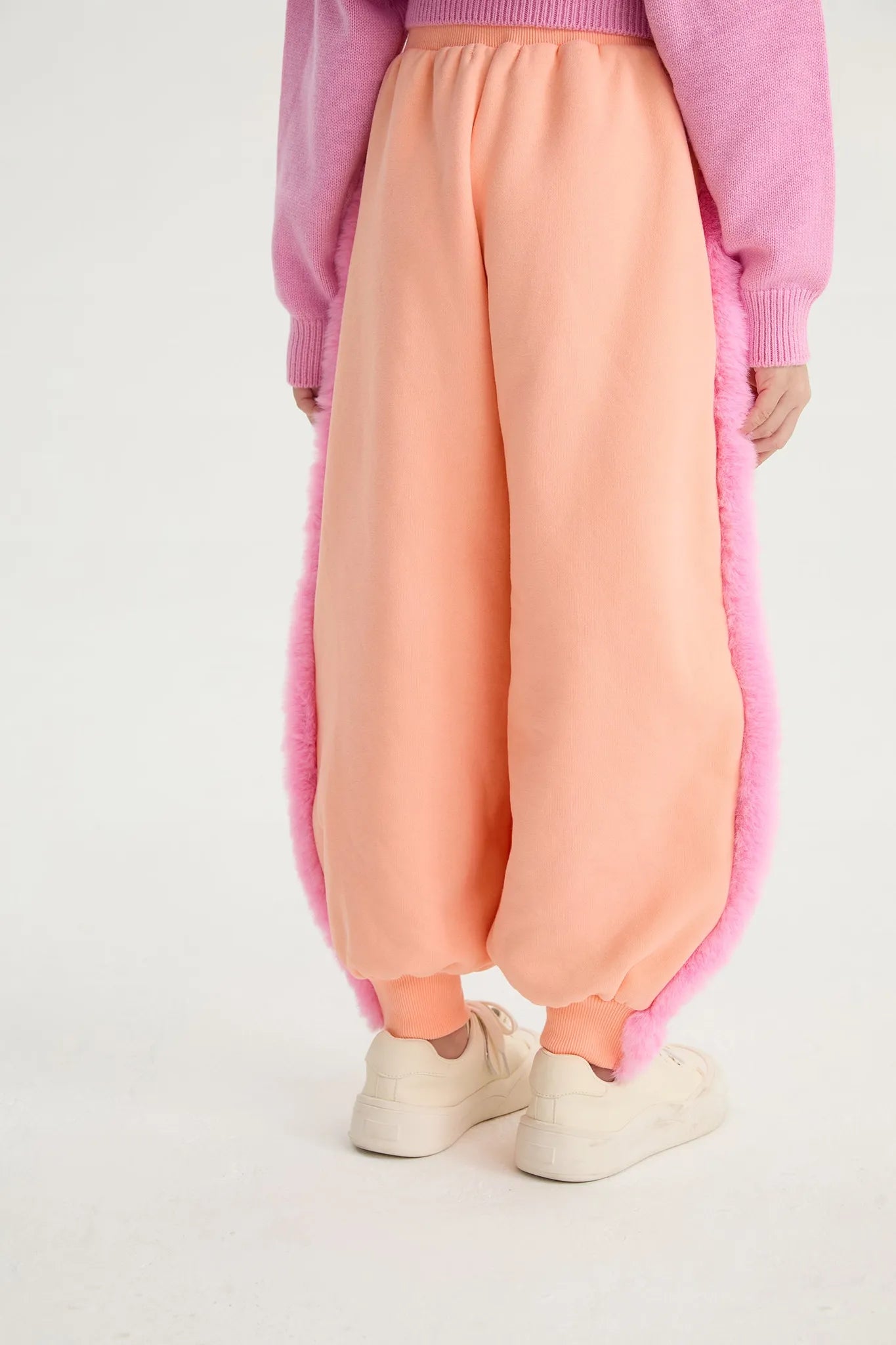 Poco Blush Swan Wings Fleece Joggers