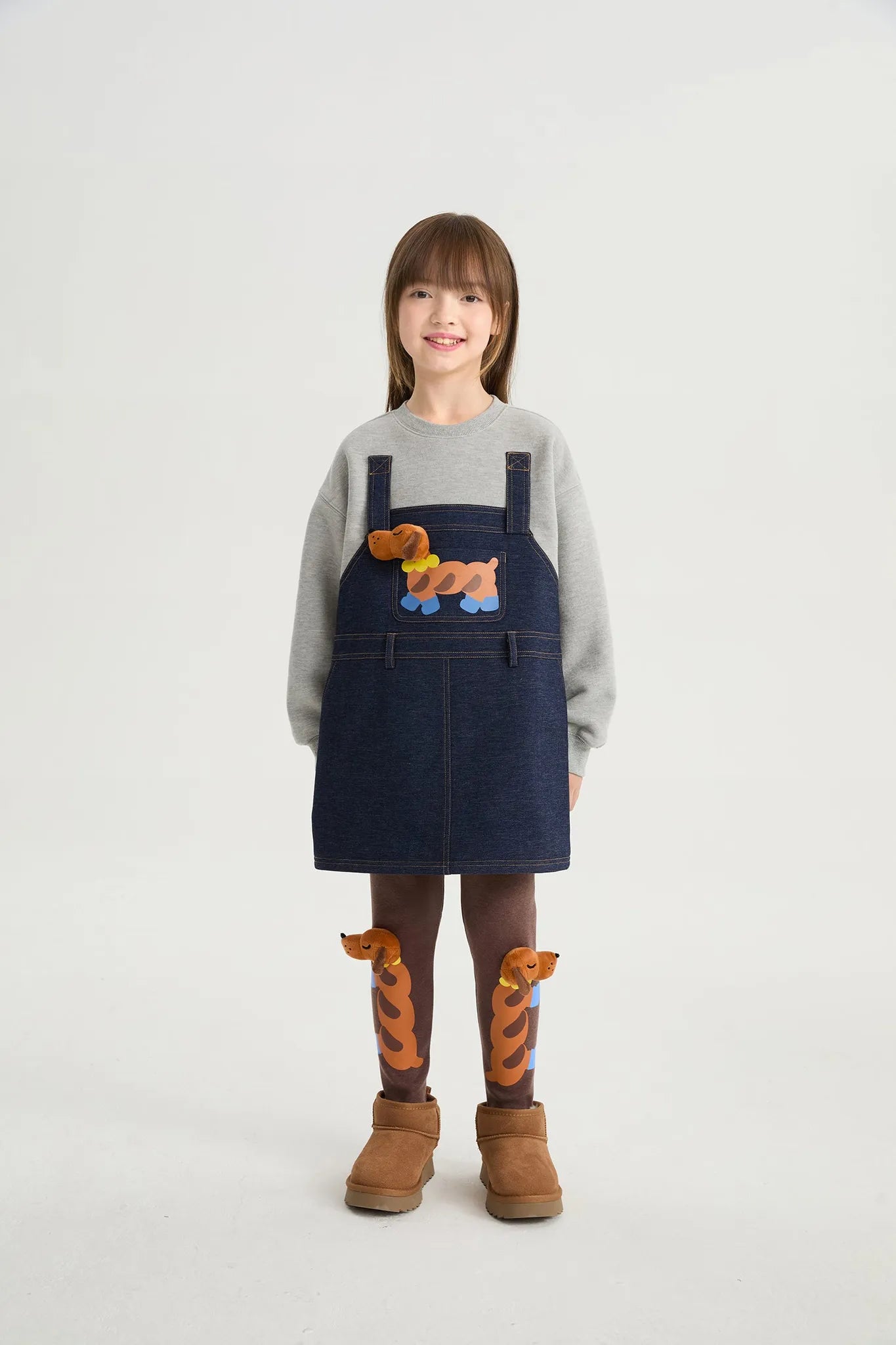 Poco Blush Bread Puppy Warm-Lined Leggings