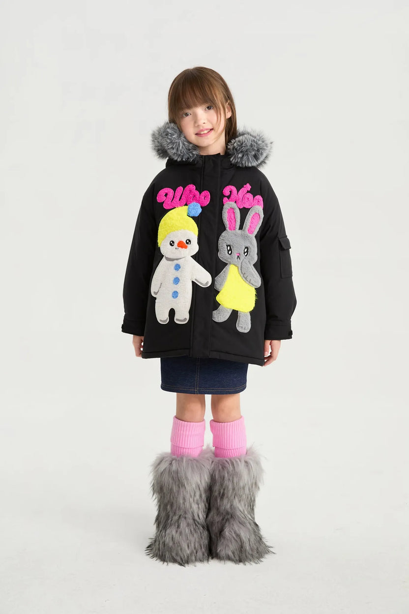 Hand-in-Hand Soy-Blend Bomber Jacket by Poco Blush, image 7