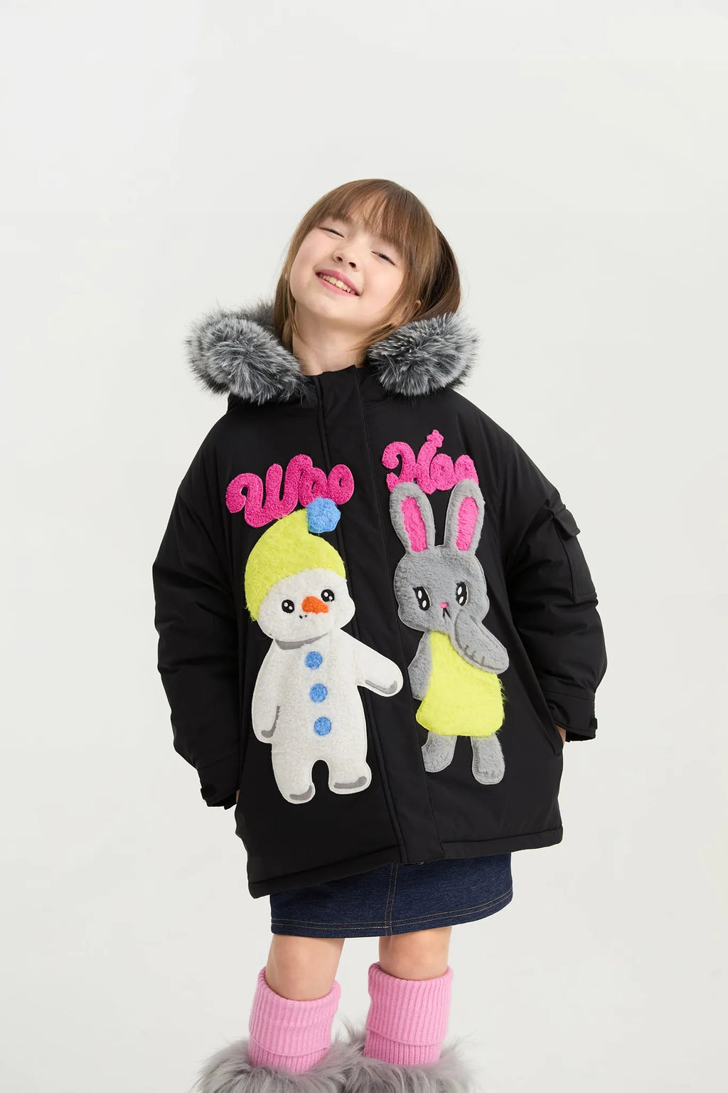 Poco Blush Hand-in-Hand Soy-Blend Bomber Jacket