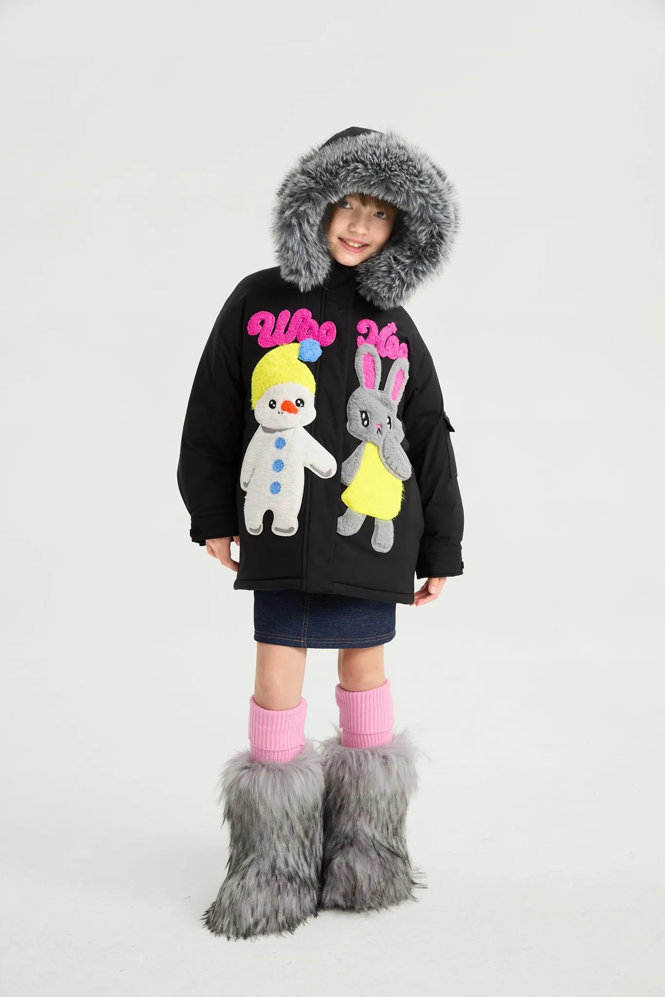 Poco Blush Hand-in-Hand Soy-Blend Bomber Jacket