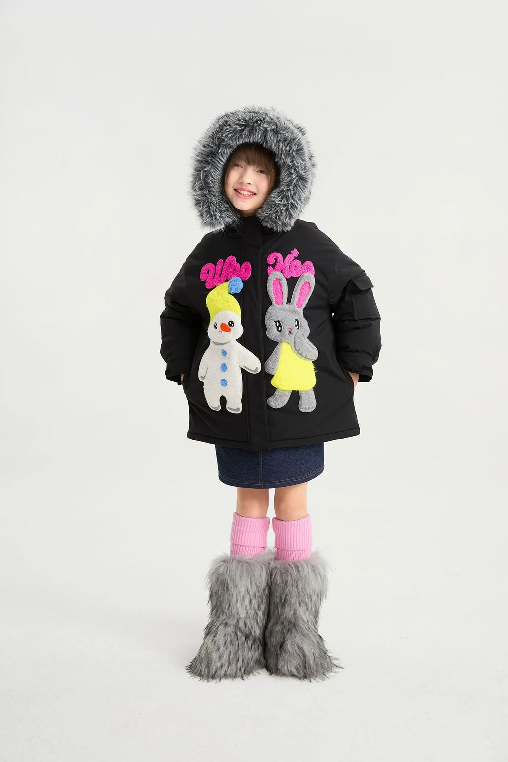 Poco Blush Hand-in-Hand Soy-Blend Bomber Jacket