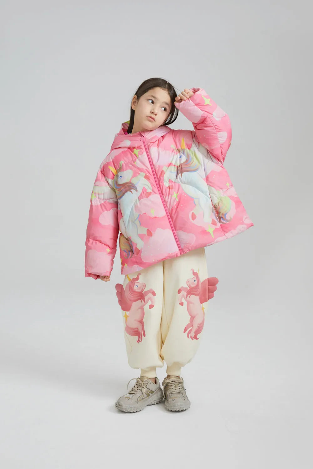 Poco Blush Pegasus Goose Down Jacket