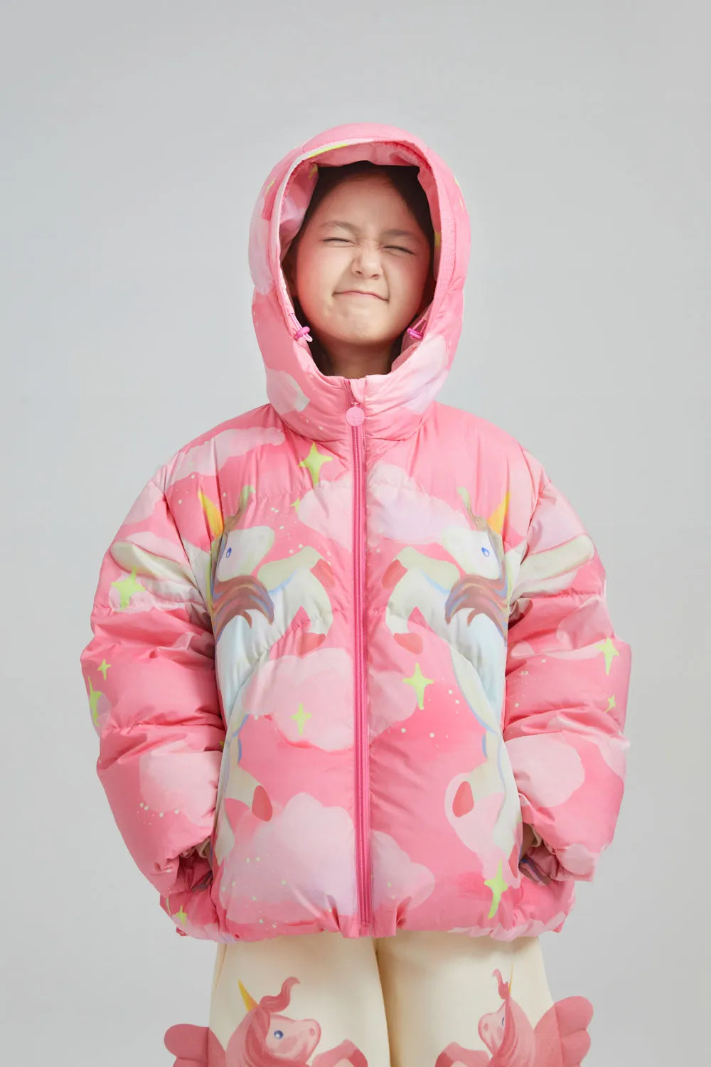 Pegasus Goose Down Jacket by Poco Blush, image 6