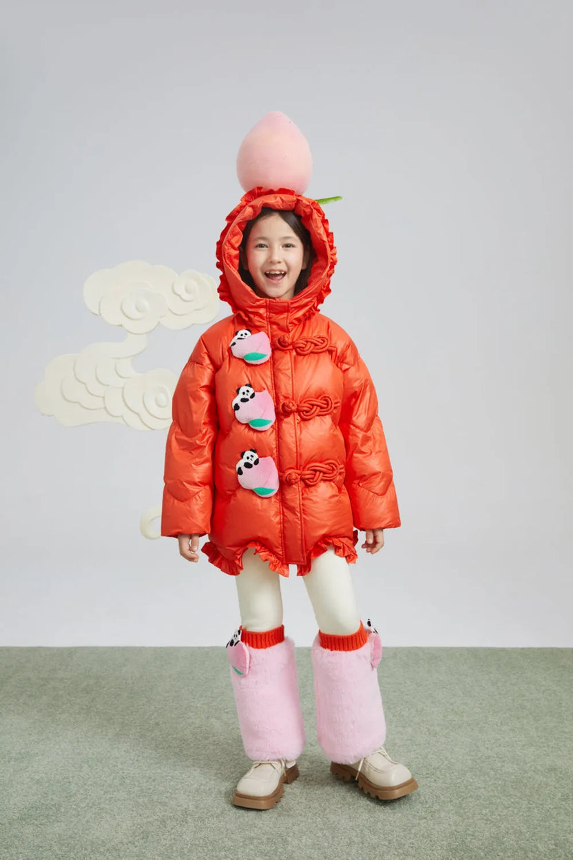 Fleece Legging with Faux-Fur Leg Warmers by Poco Blush, image 9