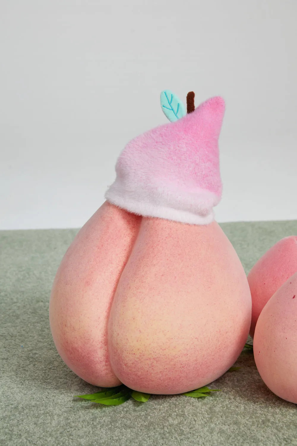 Little Magic Peach Plush Knit Beanie by Poco Blush, image 6