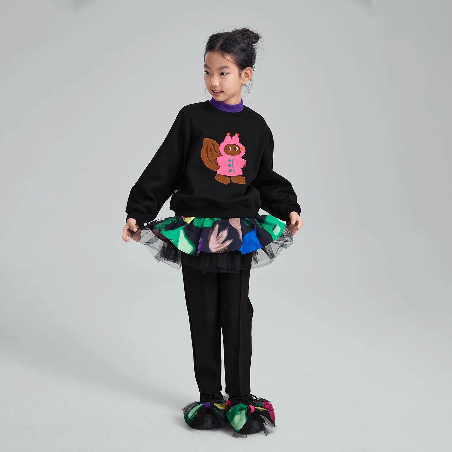 Poco Blush Squirrel Warrior Mesh Pants