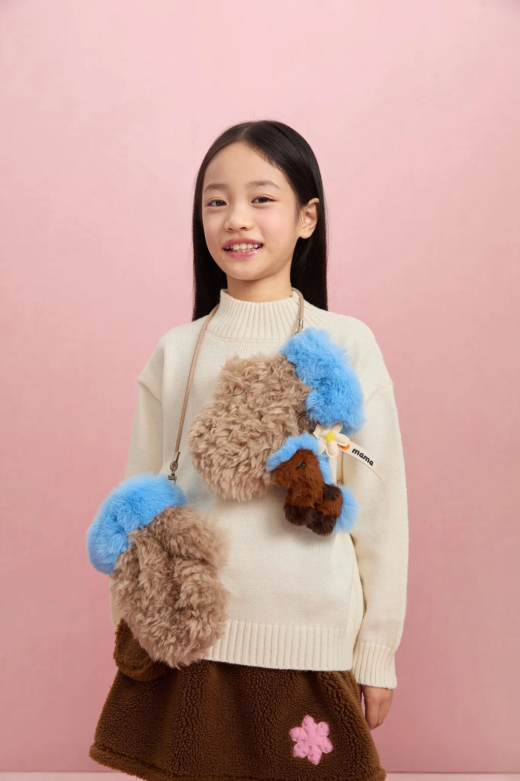 Poco Blush Plush Pony Bag Charm