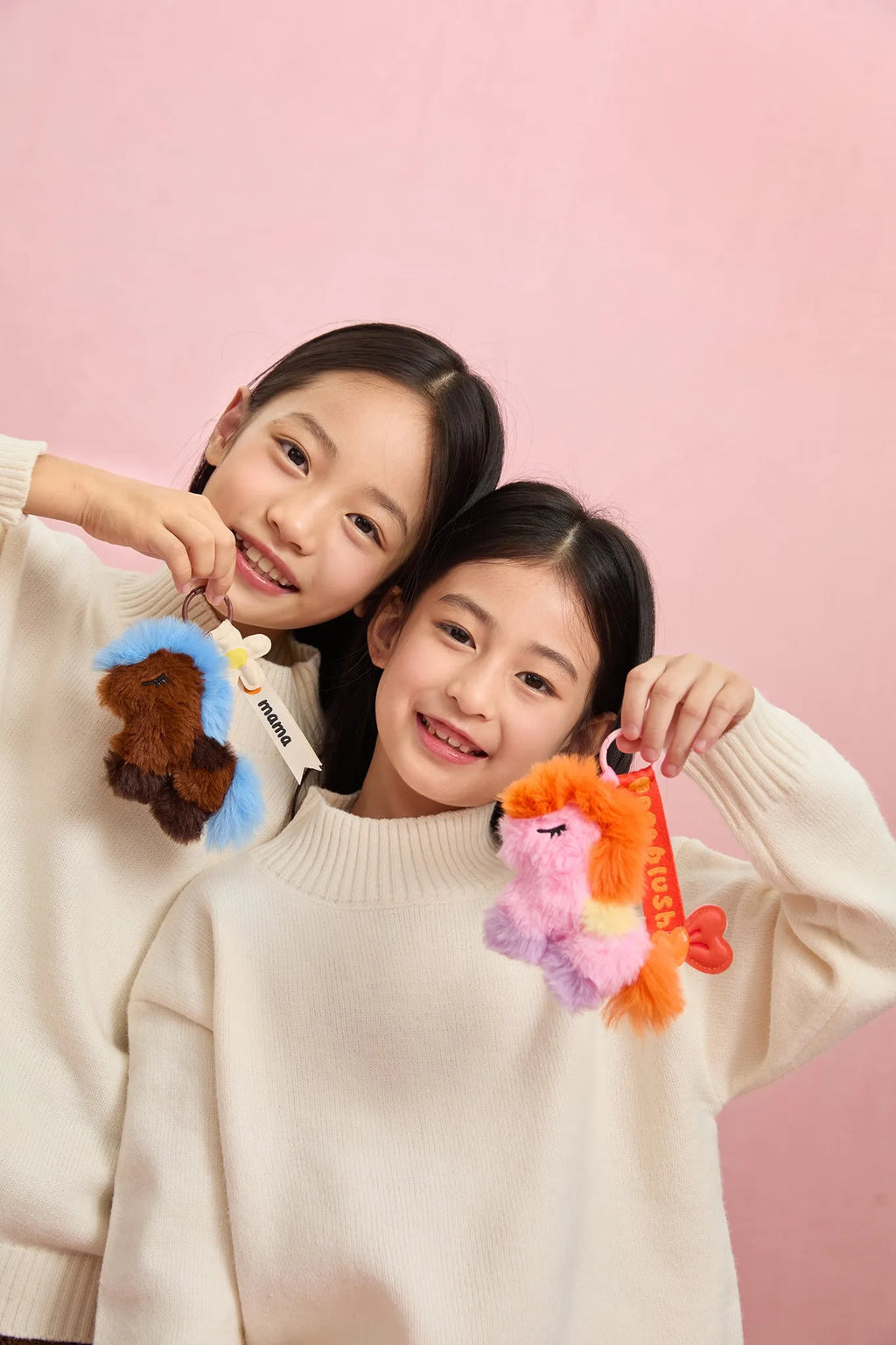 Poco Blush Plush Pony Bag Charm