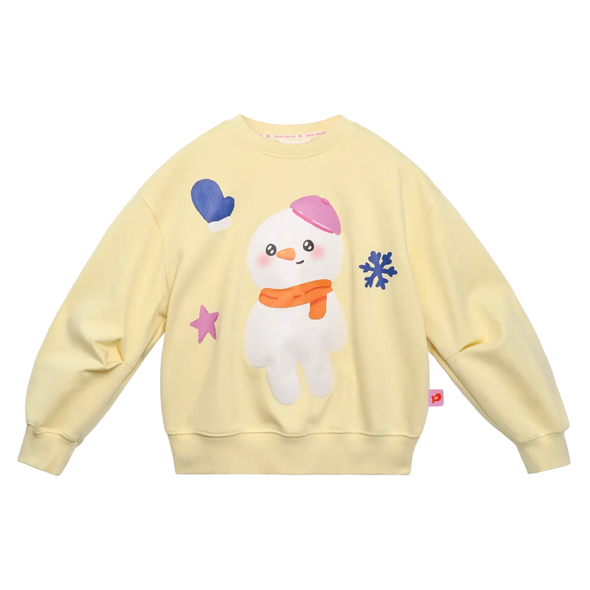 Snow Child Soft Plush Sweatshirt by Poco Blush