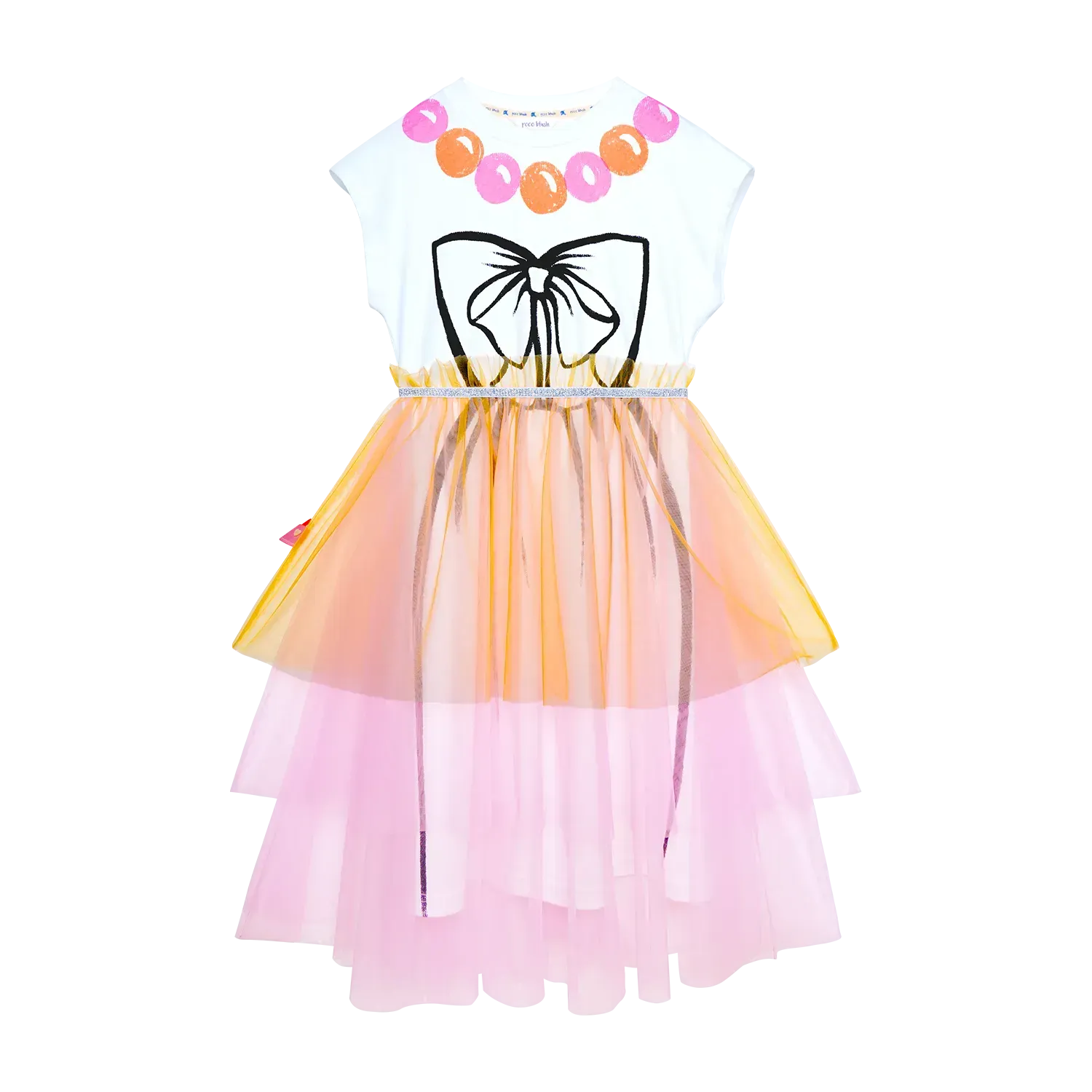 Poco Blush Love-Mama Illusion Necklace Dress