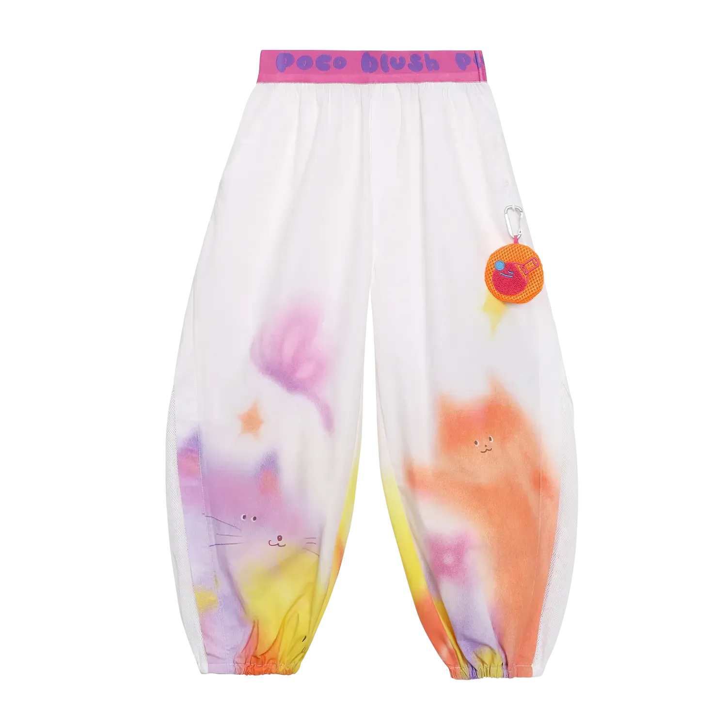 Poco Blush Dream Sports Day Print Bug‑Guard Pants