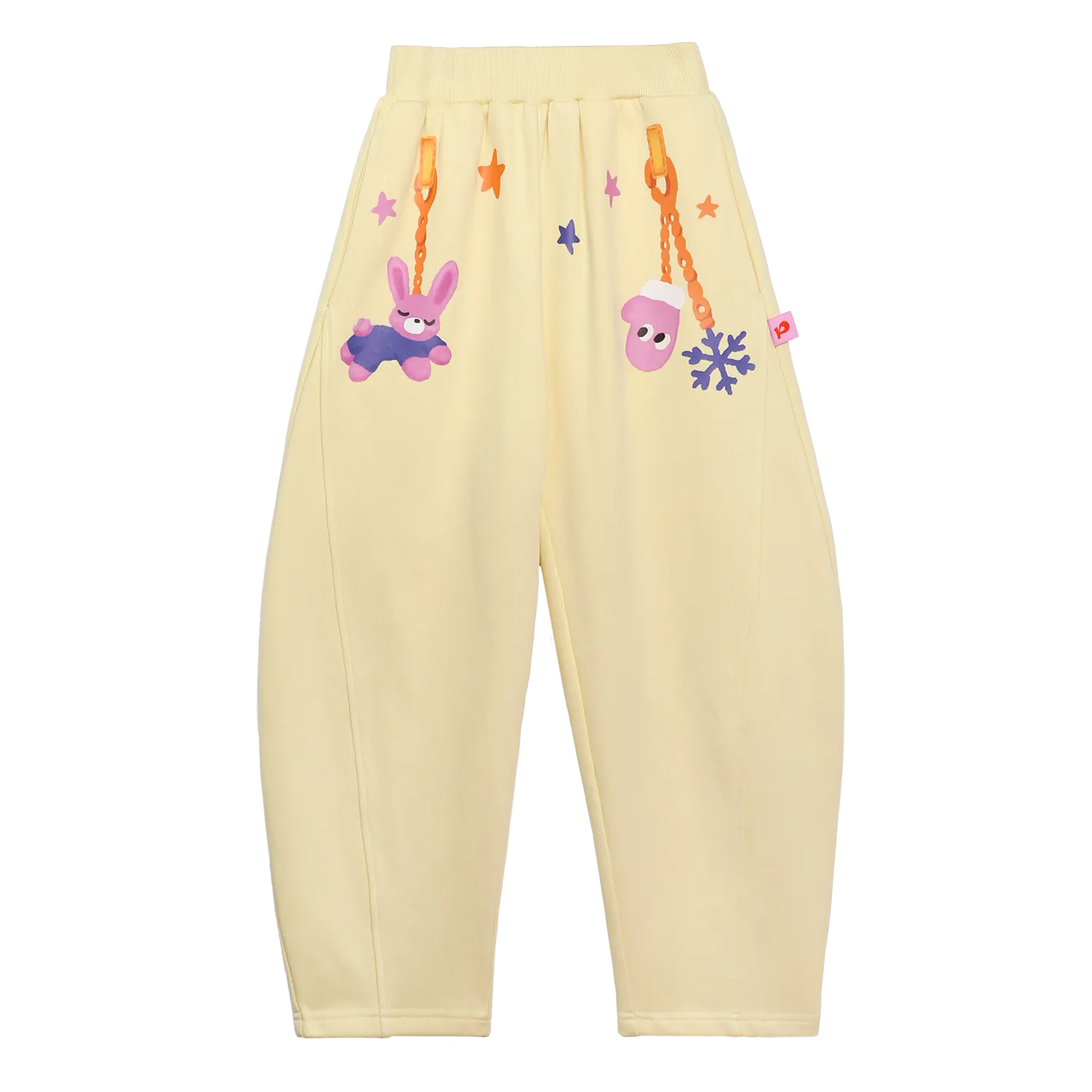 Poco Blush Bunny Swing Banana Pants Yellow