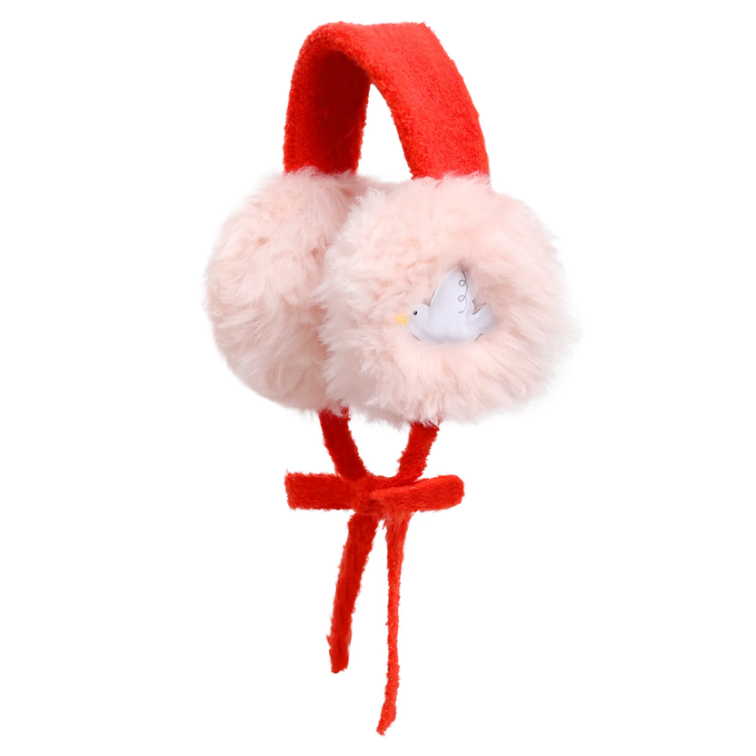 Whispering Bird Kids Furry Earmuffs by Poco Blush